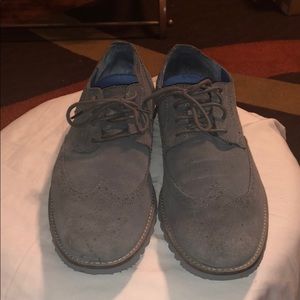 Mark Nason X Sketchers gray suede sz 10